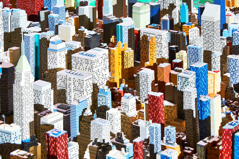 Illustration for article titled I Want to Live in This Incredibly Detailed Model of NYC